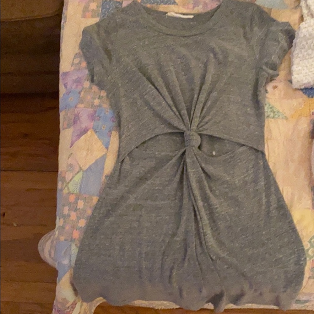 Grey t shirt dress